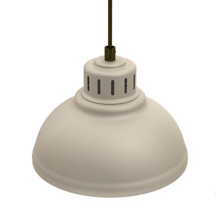 Suspension filaire SVEN 5xE27/15W/230V beige