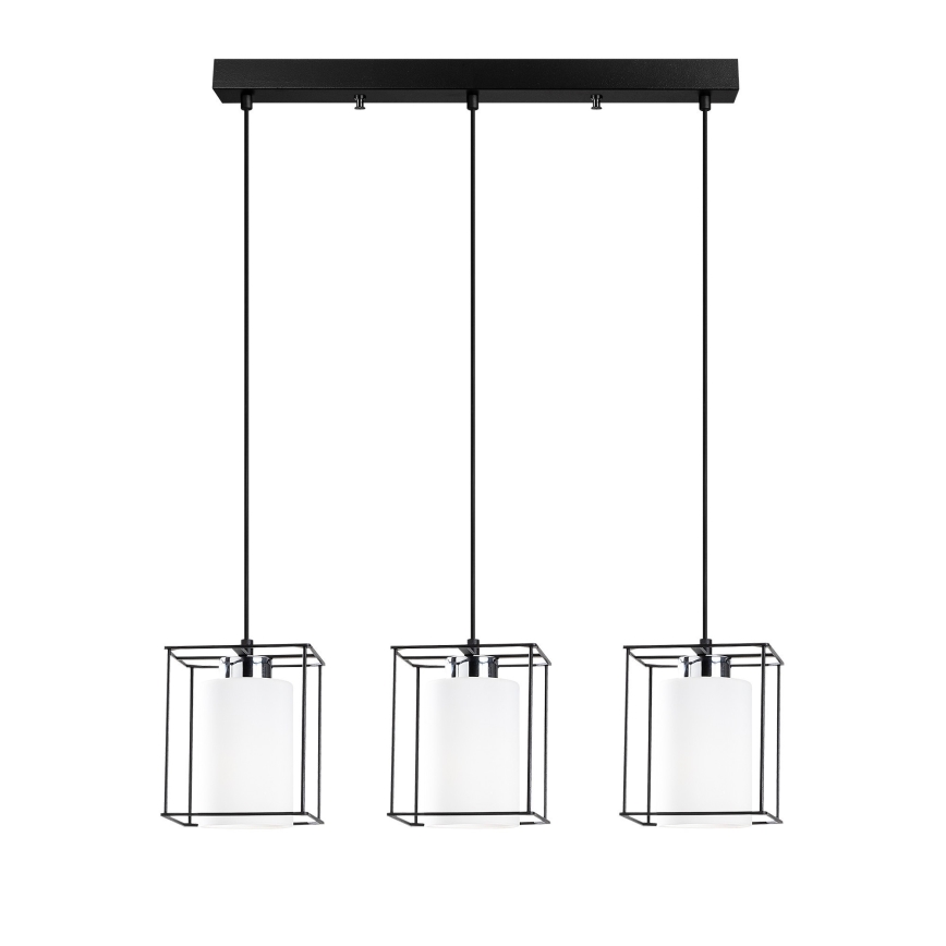 Suspension filaire SWANK 3xE27/100W/230V