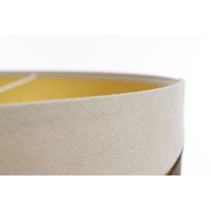 Suspension filaire SWING 1xE27/60W/230V marron/beige/doré