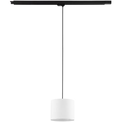 Suspension filaire pour système de rail triphasé TRACER 1xE27/15W/230V d. 20 cm noir/blanc