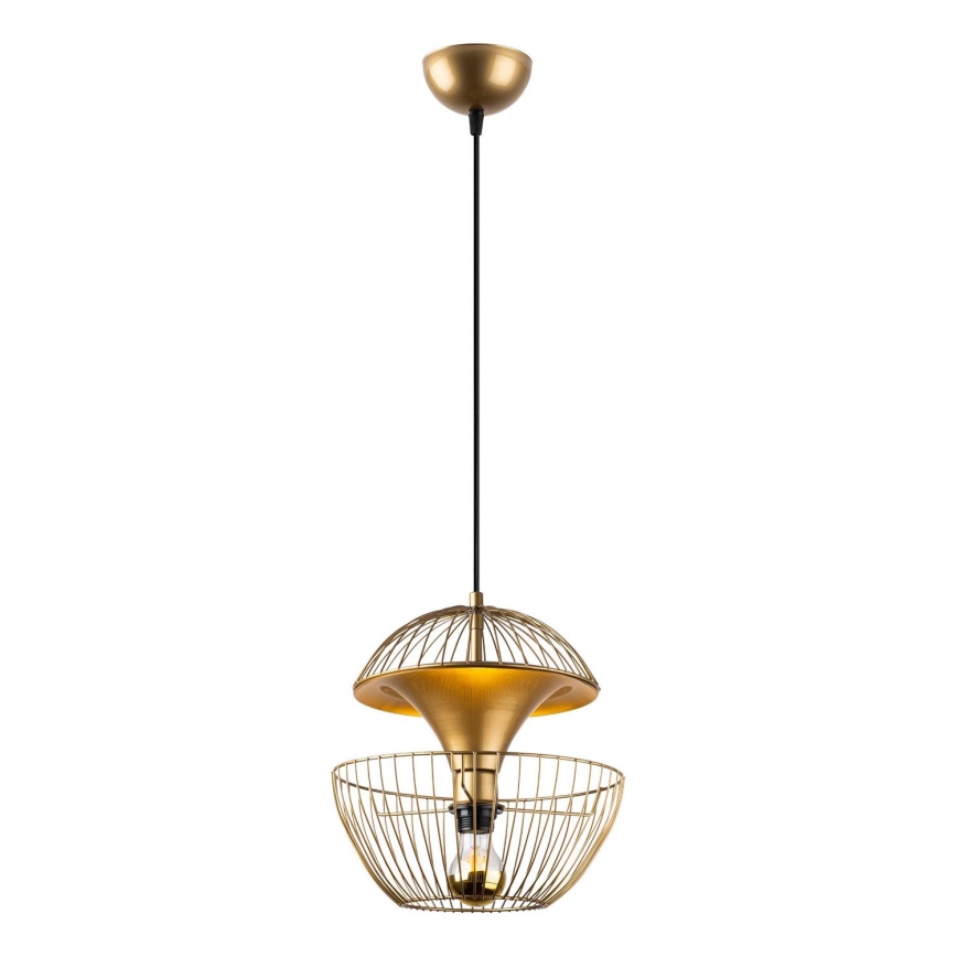 Suspension filaire TELMANDER 1xE27/40W/230V doré