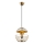 Suspension filaire TELMANDER 1xE27/40W/230V doré