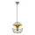 Suspension filaire TELMANDER 1xE27/40W/230V vert