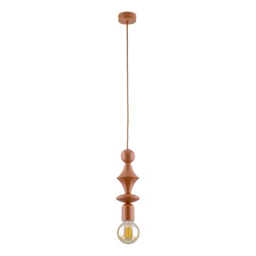 Suspension filaire TOWER 1xE27/15W/230V brique