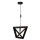 Suspension filaire TRIGONON 1xE27/60W/230V hêtre