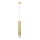 Suspension filaire TUBI 1xGU10/8W/230V doré