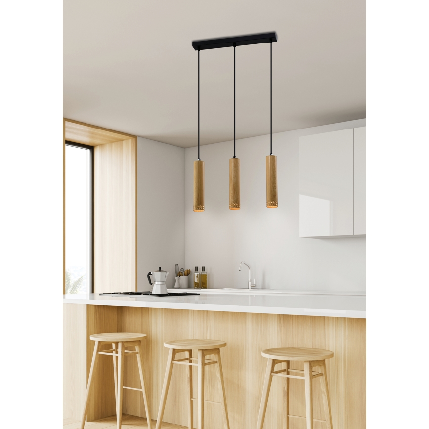 Suspension filaire TUBO 3xGU10/25W/230V
