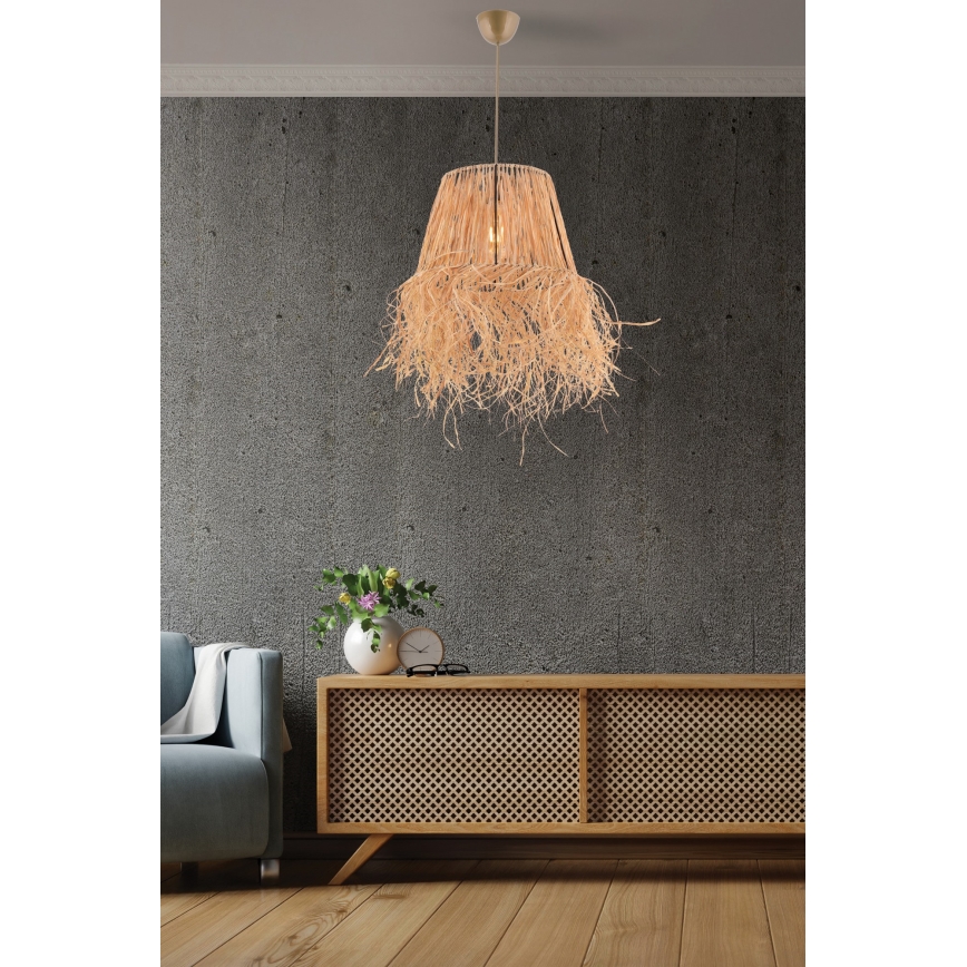 Suspension filaire VALANCE 1xE27/40W/230V marron