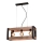 Suspension filaire VARNA 3xE27/40W/230V chêne
