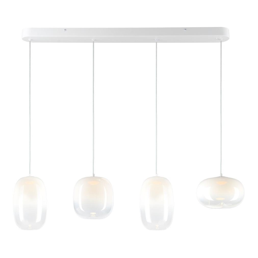 Suspension filaire VASO LED/15W/230V blanc