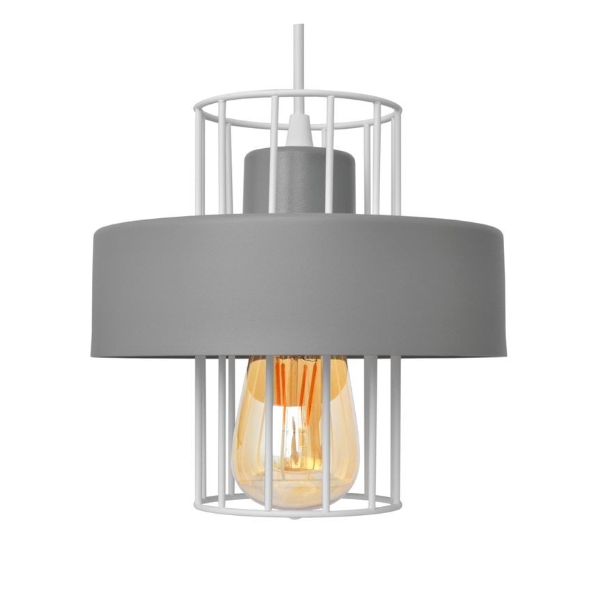 Suspension filaire VOLTA 1xE27/15W/230V gris