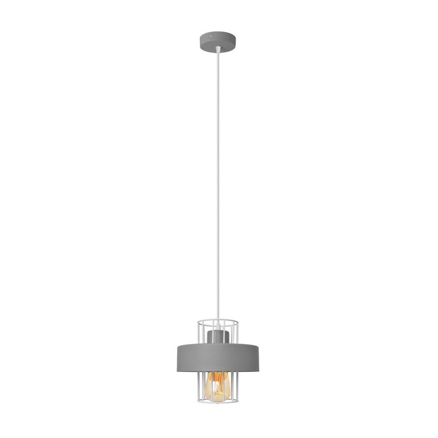 Suspension filaire VOLTA 1xE27/15W/230V gris