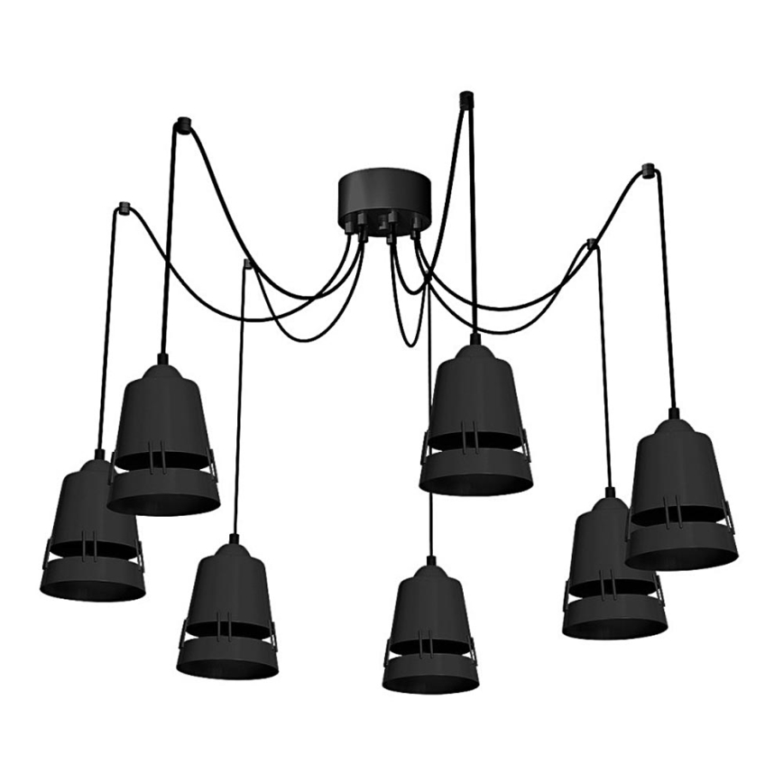 Suspension filaire WALET 7xE27/60W/230V araignée