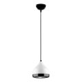 Suspension filaire YILDO 1xE27/40W/230V blanc/noir