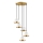 Suspension filaire YILDO 5xE27/40W/230V blanc/doré