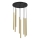 Suspension filaire YORU 5xG9/8W/230V laiton