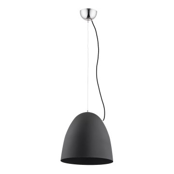 Suspension filaire ZETES 1xE27/15W/230V noir