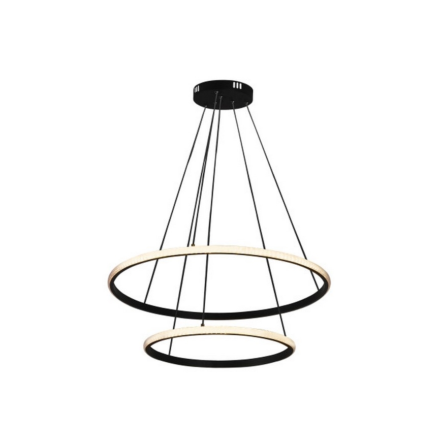 Lustre LED dimmable sur câble LED/55W/230V 3000-6500K Ø 60 cm + télécommande