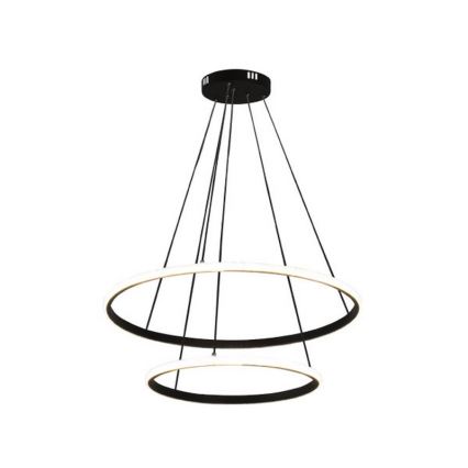 Lustre LED dimmable sur câble LED/55W/230V 3000-6500K Ø 60 cm + télécommande