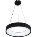 Suspension LED dimmable sur câble, 75 W / 230 V, 3000–6500 K, Ø 49 cm + télécommande