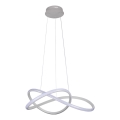 Suspension LED dimmable sur câble, 85 W, 230 V, 3000–6500 K, Ø 60 cm, avec télécommande
