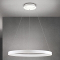 Suspension LED dimmable sur câble KOLK LED/80W/230V 2700/3000/4000K diamètre 80 cm blanc