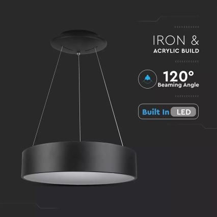 Suspension LED dimmable sur câble LED/30W/230V