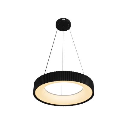 Suspension LED dimmable sur câble, 75 W / 230 V, 3000–6500 K, Ø 49 cm + télécommande