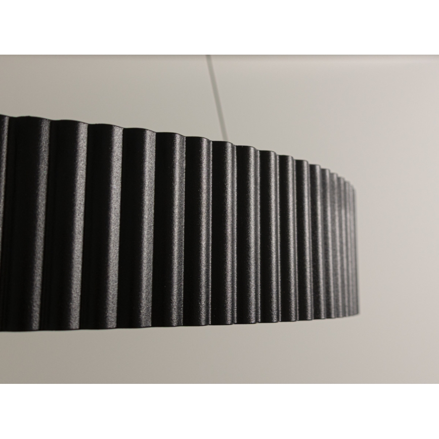 Suspension LED dimmable sur câble, 75 W / 230 V, 3000–6500 K, Ø 49 cm + télécommande