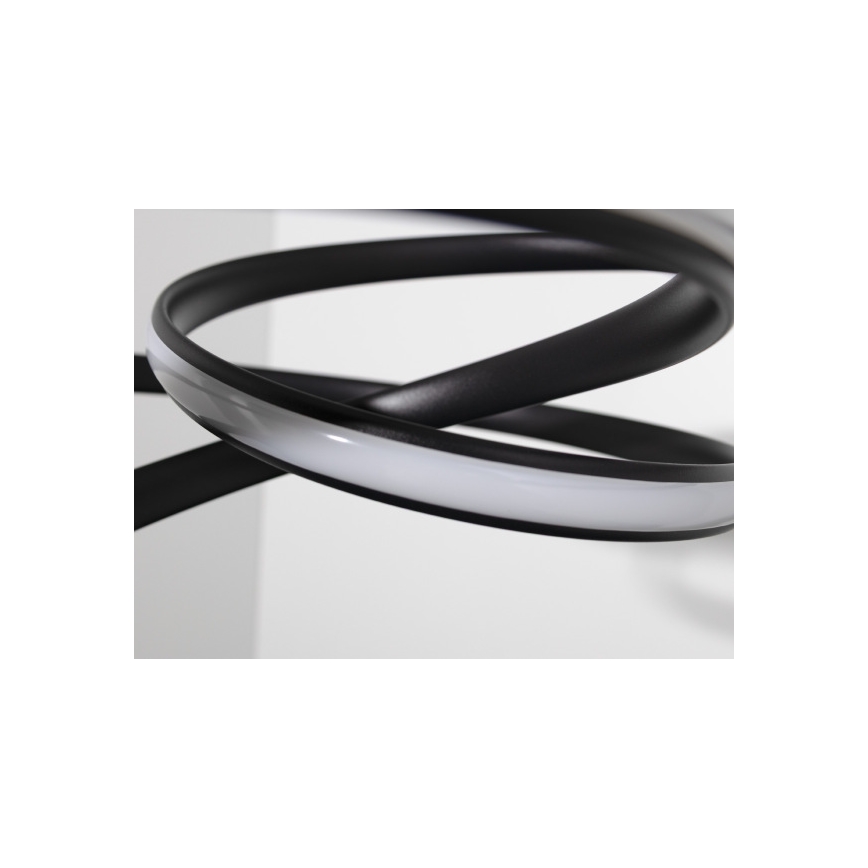 Lustre LED dimmable sur câble, 85 W / 230 V, 3000–6500 K, Ø 49 cm + télécommande