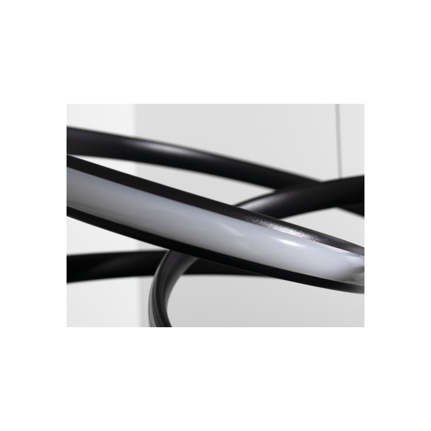 Lustre LED dimmable sur câble, 85 W / 230 V, 3000–6500 K, Ø 49 cm + télécommande