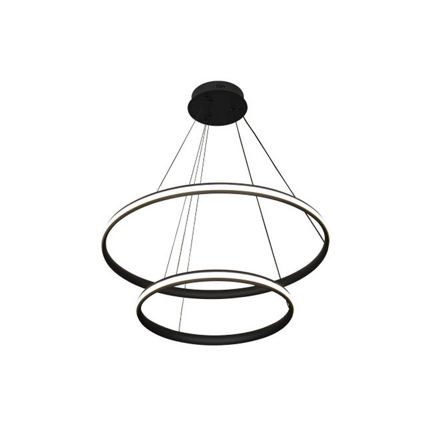 Suspension LED dimmable sur câble LED/90W/230V 3000-6500K Ø 60 cm + télécommande