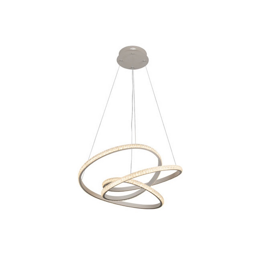 Suspension LED dimmable sur câble LED/90W/230V 3000-6500K Ø 47 cm + télécommande