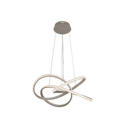 Suspension LED dimmable sur câble LED/95W/230V 3000-6500K Ø 57 cm + télécommande