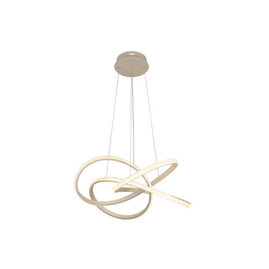 Suspension LED dimmable sur câble LED/95W/230V 3000-6500K Ø 57 cm + télécommande