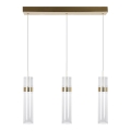 Suspension LED sur câble AMBIENTE 3xLED/6W/230V 3000/4000/6000K dorée