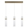 Suspension LED sur câble AMBIENTE 3xLED/6W/230V 3000/4000/6000K dorée