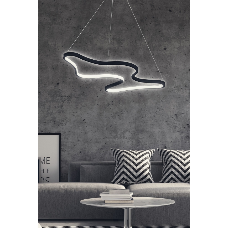 Suspension LED sur câble ARTISAN LED/36W/230V 6500K noir