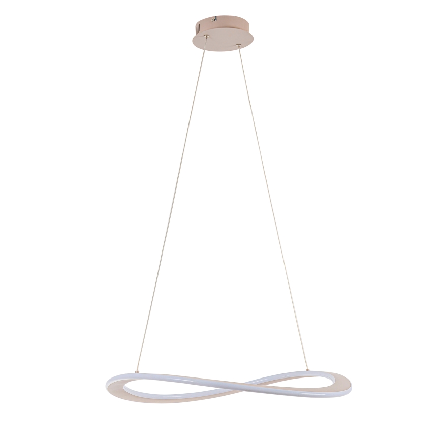 Suspension LED sur câble CASHMERE LED/40W/230V Ø 59,5 cm beige