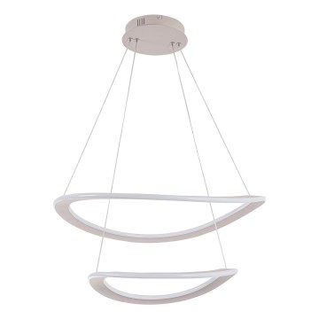 Suspension LED sur câble CASHMERE LED/75W/230V Ø 59,5 beige