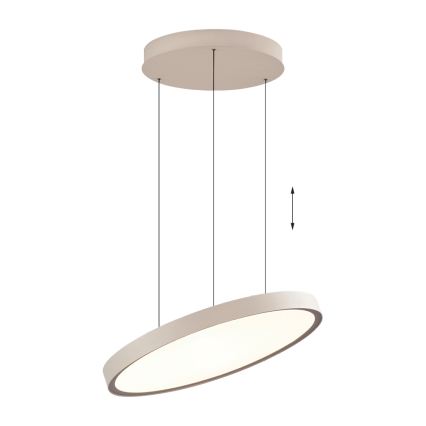Suspension LED sur câble DENVER LED/76W/230V beige