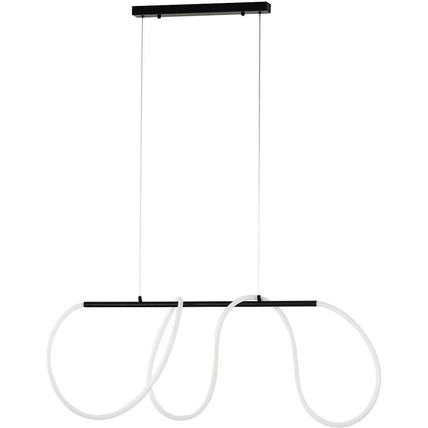 Suspension LED sur câble FLEXI LED/45W/230V 4000K noire