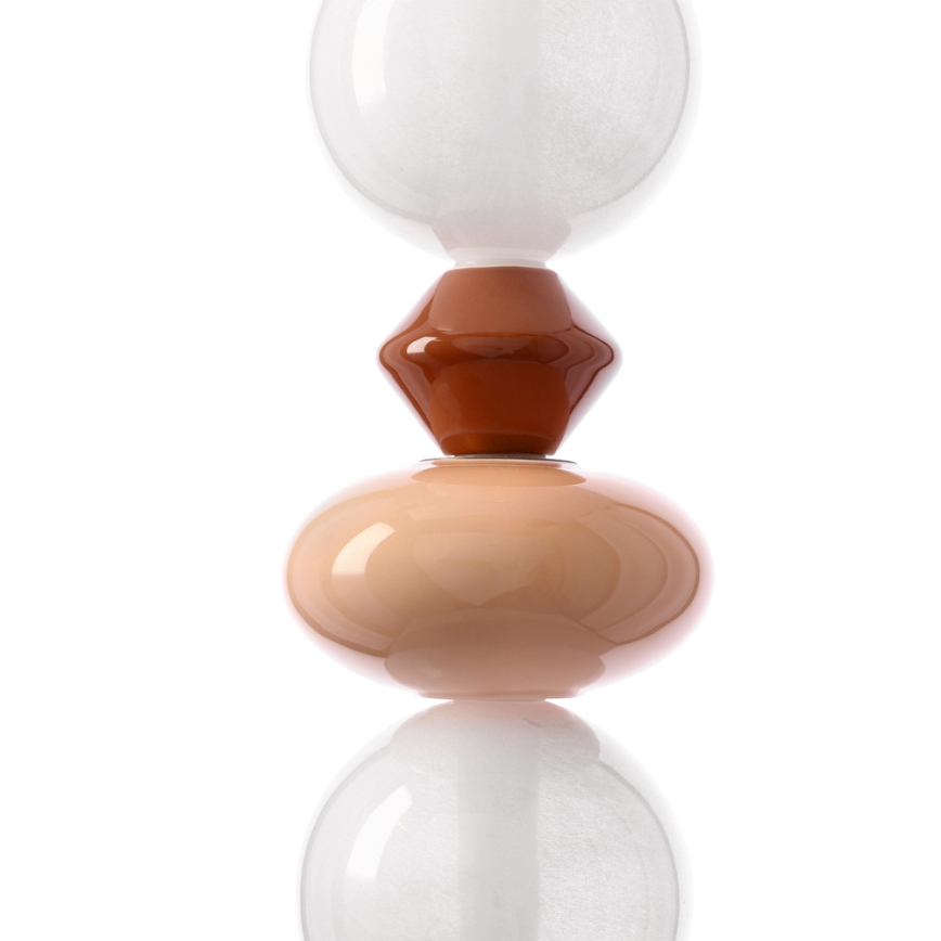 Suspension LED sur câble FLORES LED/20W/230V doré/orange/marron
