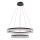 Suspension LED sur câble FROZI LED/38W/230V Ø 60 cm noir