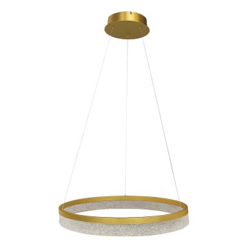 Suspension LED sur câble GALA LED/25W/230V Ø 50 cm, dorée