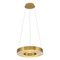 Suspension LED sur câble JESI LED/35W/230V 3000K Ø 40 cm bronze
