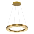 Suspension LED sur câble JESI LED/85W/230V 3000K Ø 80 cm bronze