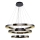 Suspension LED sur câble JESI LED/99W/230V 3000K Ø 100 cm argentée