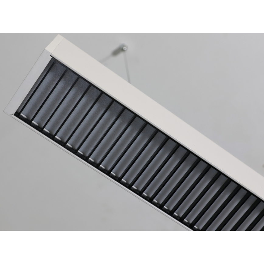 Suspension LED sur câble LED/55W/230V 3000/4000/6500K 120 cm blanche