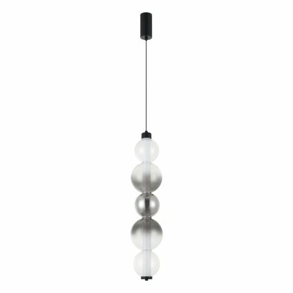 Suspension LED sur câble LUMMI LED/19W/230V noir/fumé